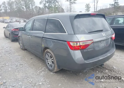 2011 Honda Odyssey Ex-L z USA, uszkodzony, nr VIN 5FNRL5H62BB015446
